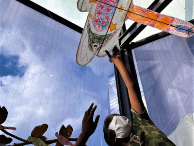 Refugee Children Arts workshop and exhibition￼